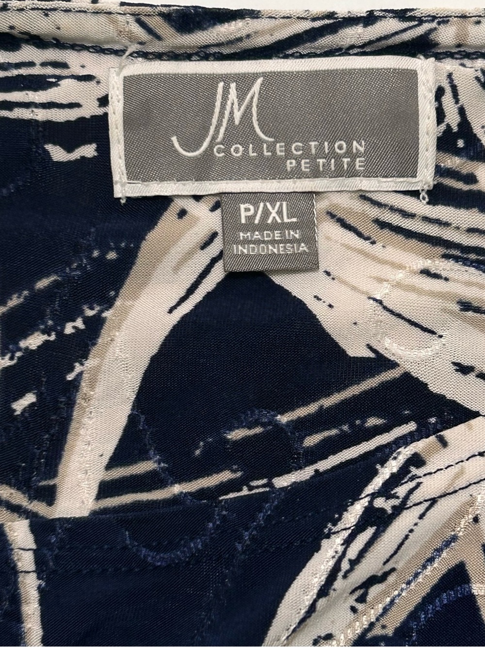 JM Collection Women’s Short Sleeve Top size PXL - Picture 2 of 4